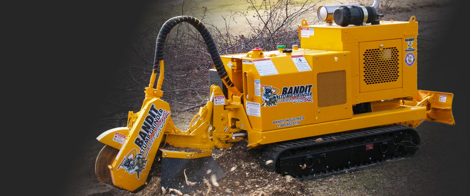 Bandit 2900t stump grinder